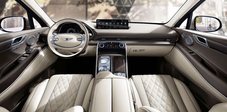 New GV80 SUV interior