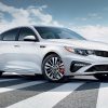 2020 Kia Optima white exterior