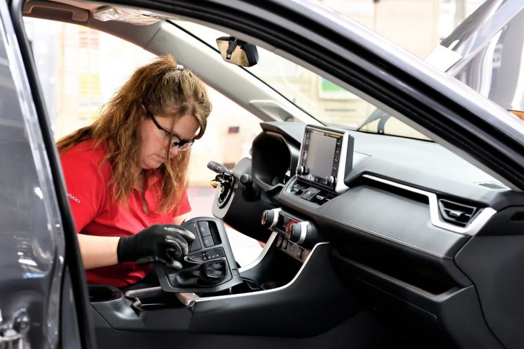 2020 Toyota RAV4 Hybrid production Kentucky