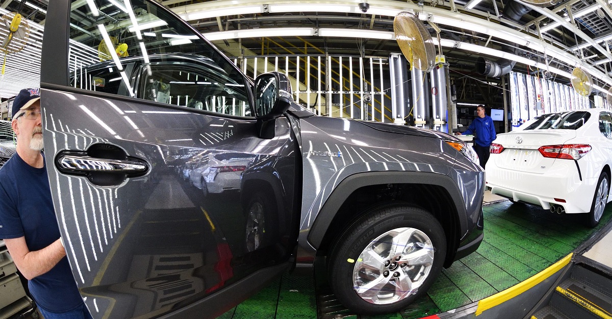 2020 Toyota RAV4 Hybrid production Kentucky