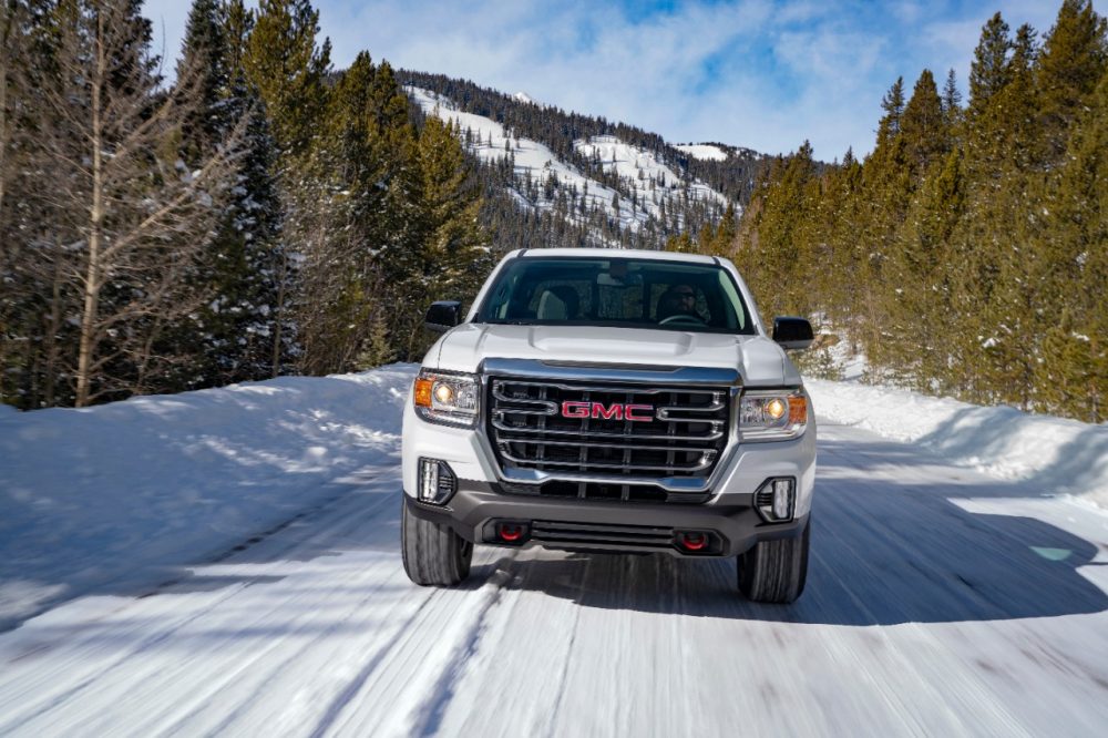 2021 GMC Canyon AT4. 2021 GMC Canyon and Chevy Colorado