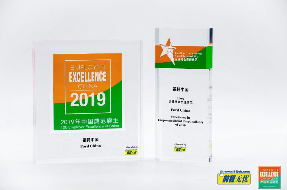 Ford China Wins Awards for Excellence