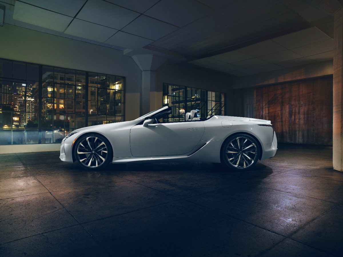 Lexus LC Convertible Back angled 2