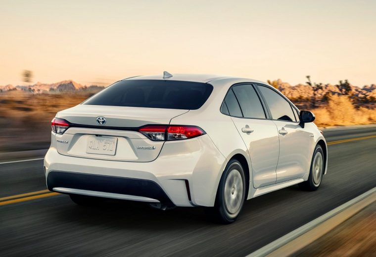 Toyota Corolla Hybrid rear