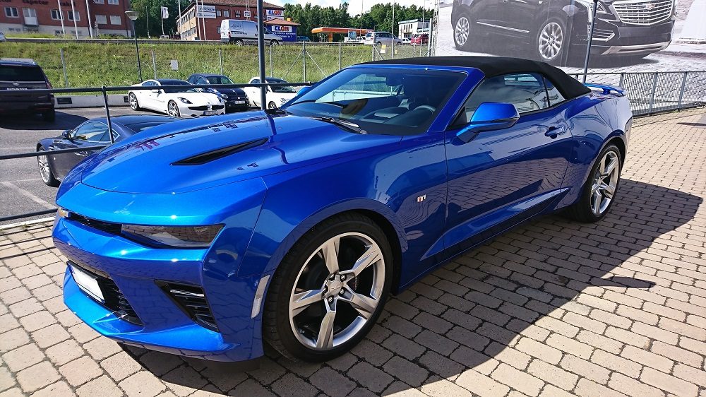 2020 Camaro Convertible, before the Yenko treatment 