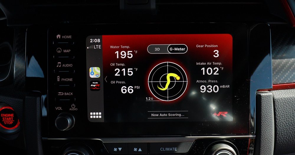 2020 Honda Civic Type R LogR Performance App