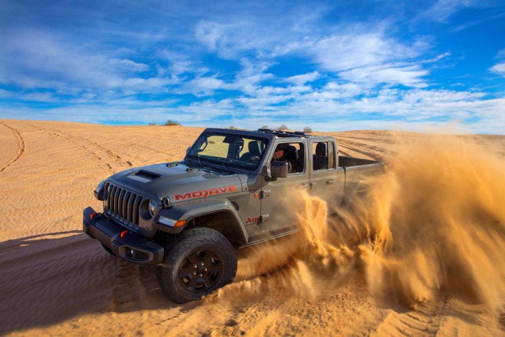 2020 Jeep Gladiator Mojave. Jeep "Easter egg"