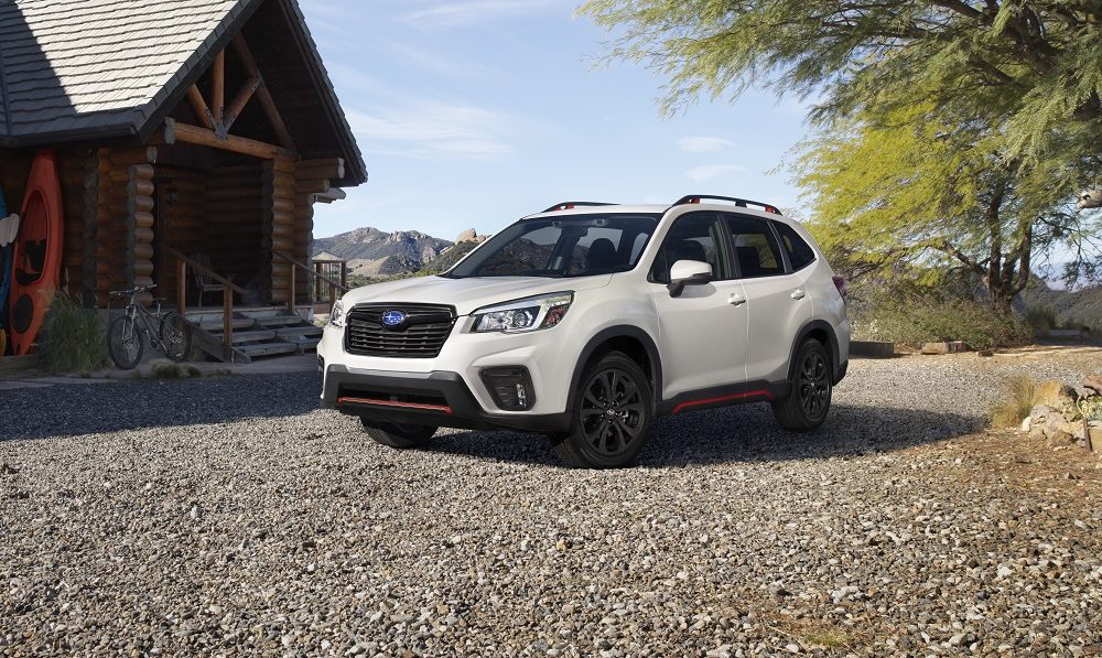 A less gaudy version of the Forester from Singapore