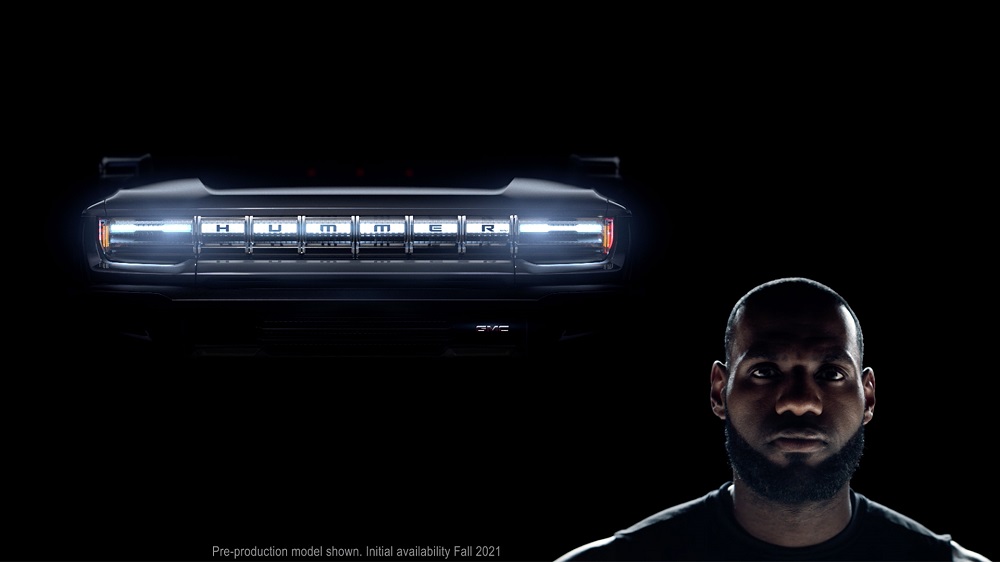 LeBron James Gives Sneak Peek at GMC Hummer EV The News Wheel