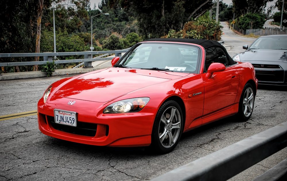 Red Honda S2000