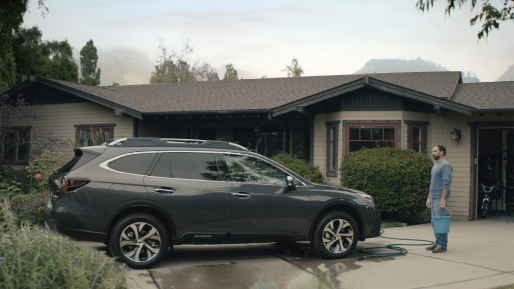 2020 Subaru Outback from the "Moment of Silence" spot