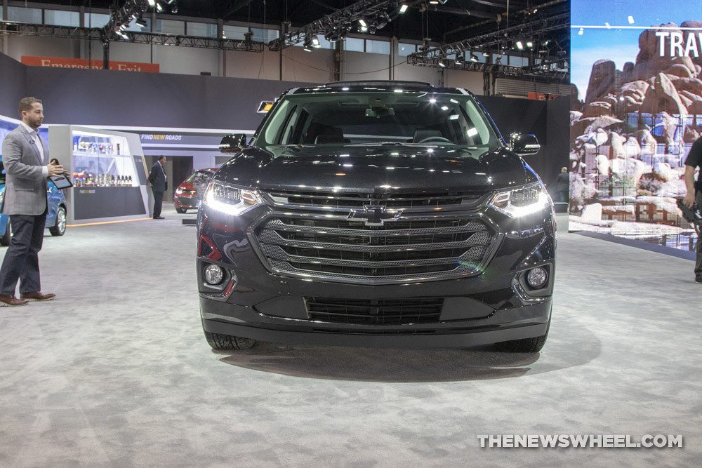 chicago auto show chevy traverse