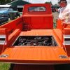 The rear engine in a 1962 Corvair Pickup