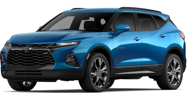 2020 Chevrolet Blazer Bright Blue Metallic