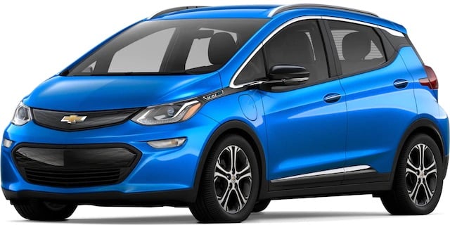 2020 Chevrolet Bolt Kinetic Blue Metallic