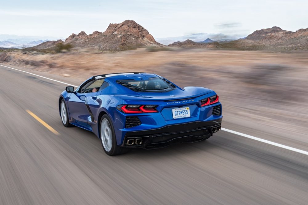 2020 Chevrolet Corvette Stingray. Suspending orders