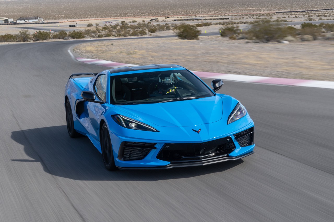 corvette 2022 blue