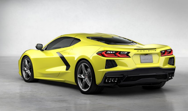 2020 Chevrolet Corvette Accelerate Yellow Metallic