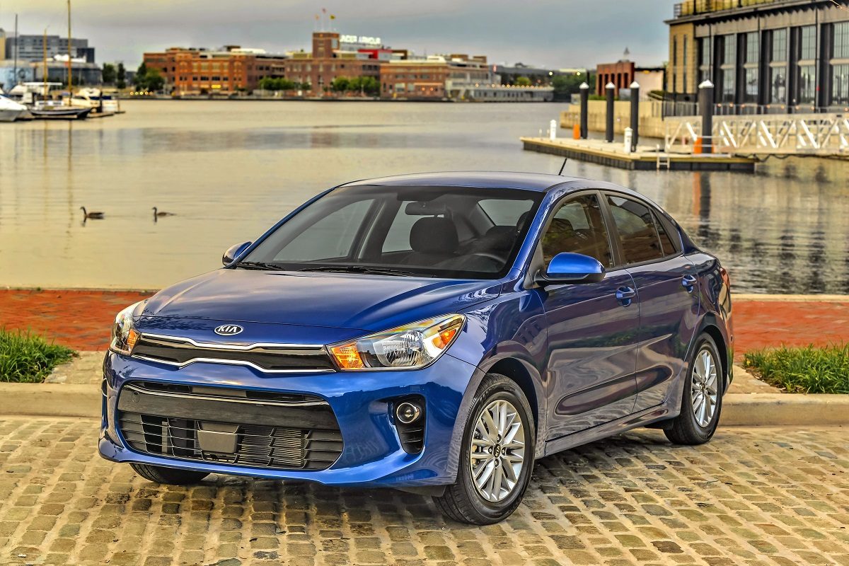 2020 Kia Rio exterior