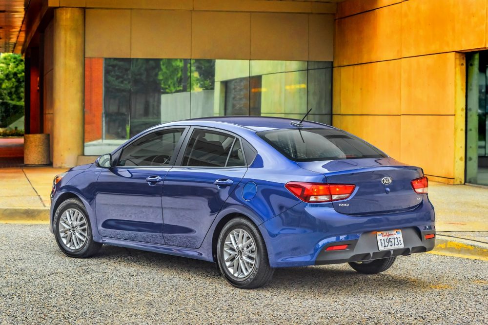 2020 Kia Rio exterior