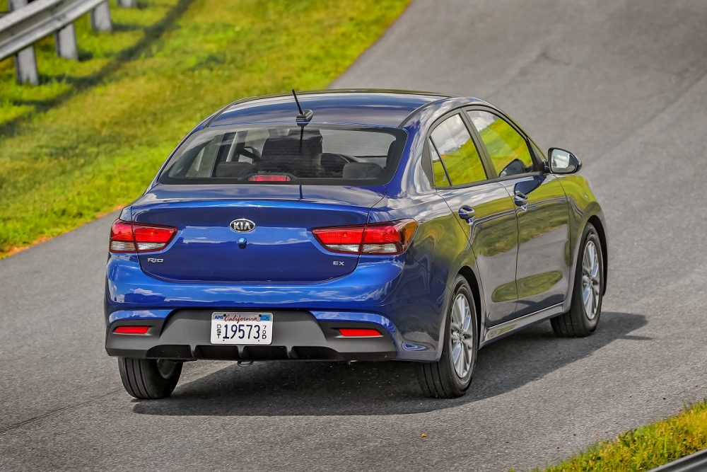 2020 Kia Rio exterior