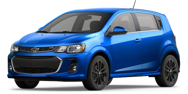 2020 Chevrolet Sonic Kinetic Blue Metallic