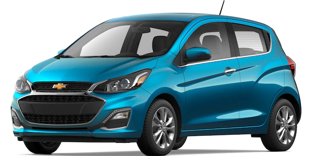 2020 Chevrolet Spark Caribbean Blue