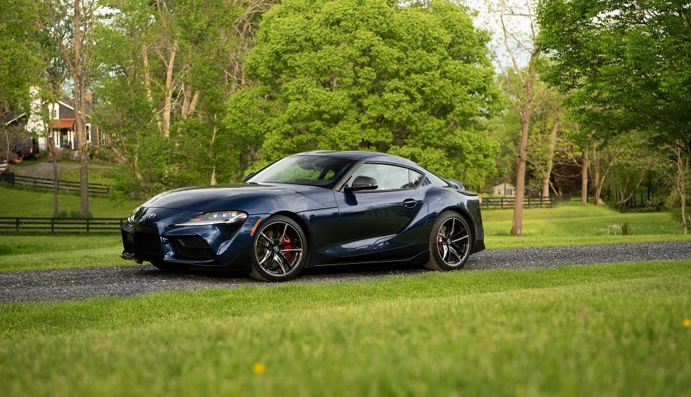 2020 Toyota GR Supra in Downshift Blue