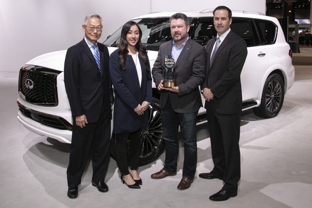 INFINITI QX80 earns KBB award