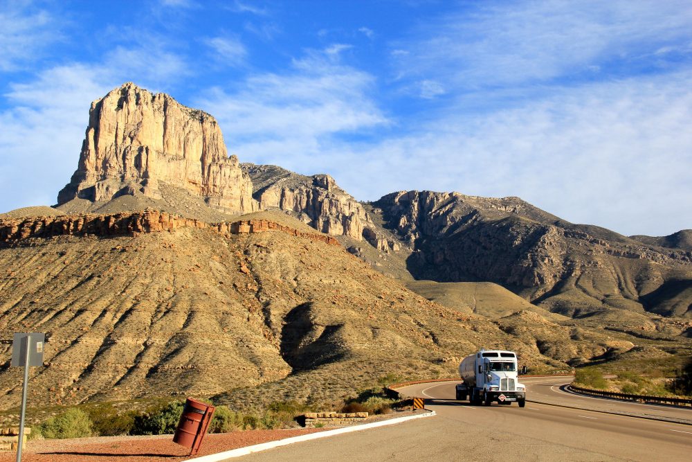 Guadalupe Mountains in Texas