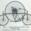 The Starley Coventry Lever Tricycle, the basis of the first electric vehicle