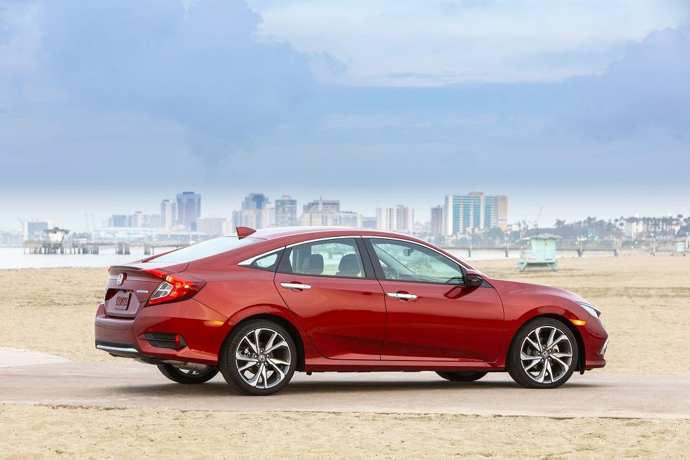 2020 Honda Civic Sedan Touring, featured in the Automotive Loyalty Awards