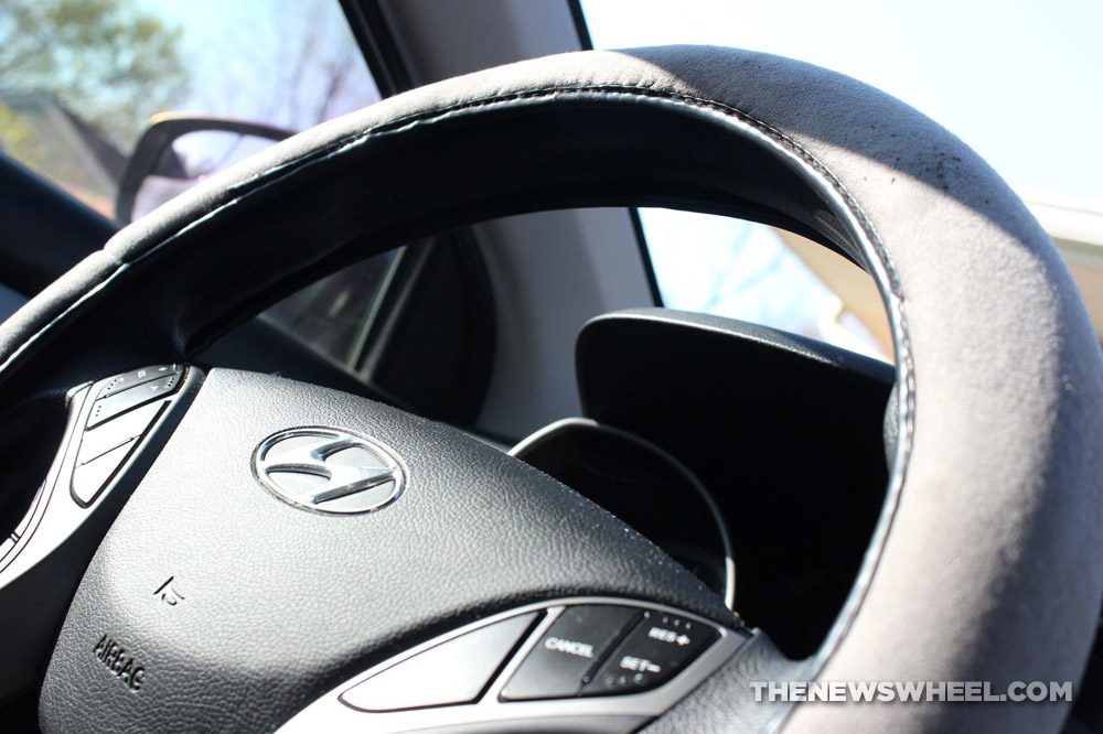 Car Steering Wheel Sun Shade Cover Anti Hot Car Steering Wheel Cover  Accessories