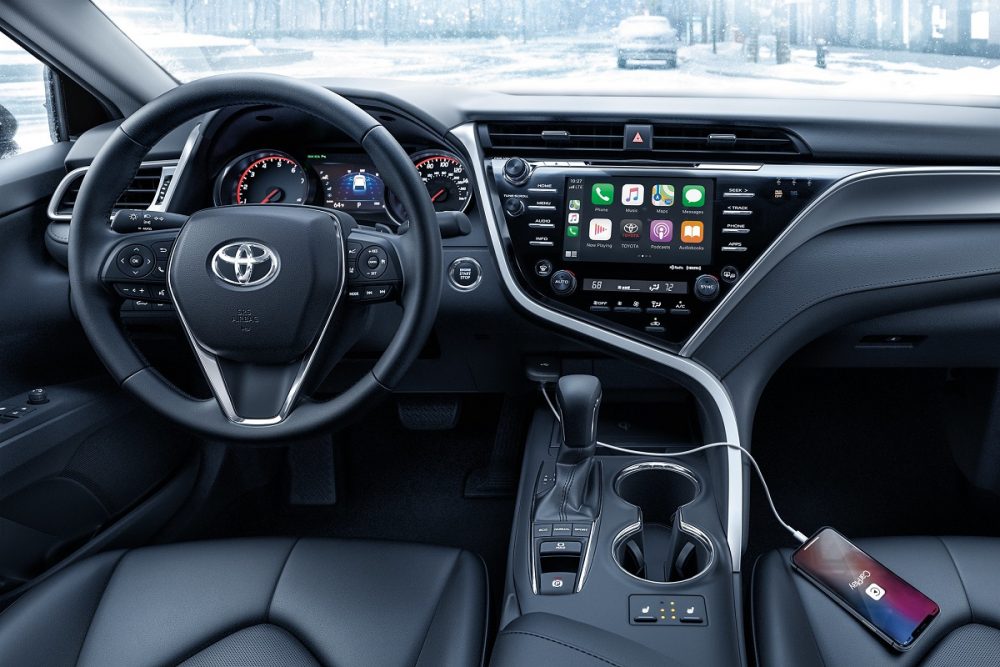 2020 Toyota Camry XSE interior