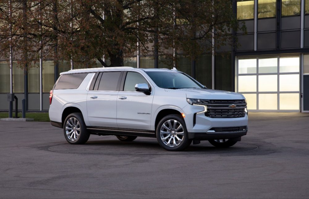 2021 Chevrolet Suburban roomiest second row