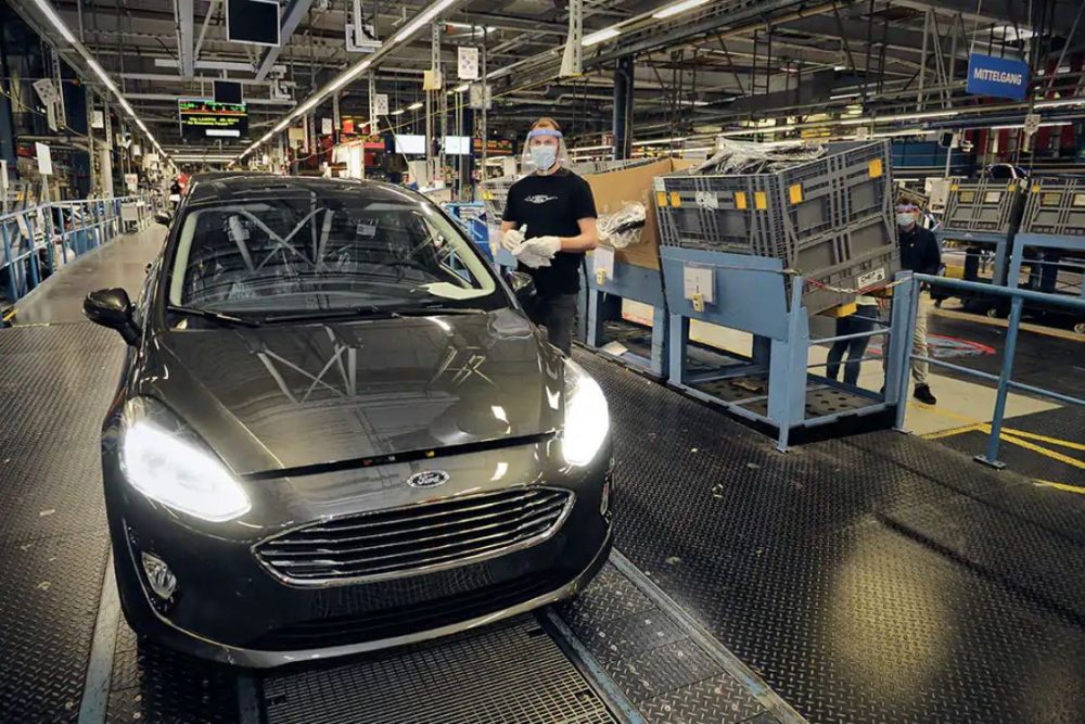 Ford of Europe Production Lines Restart May 4