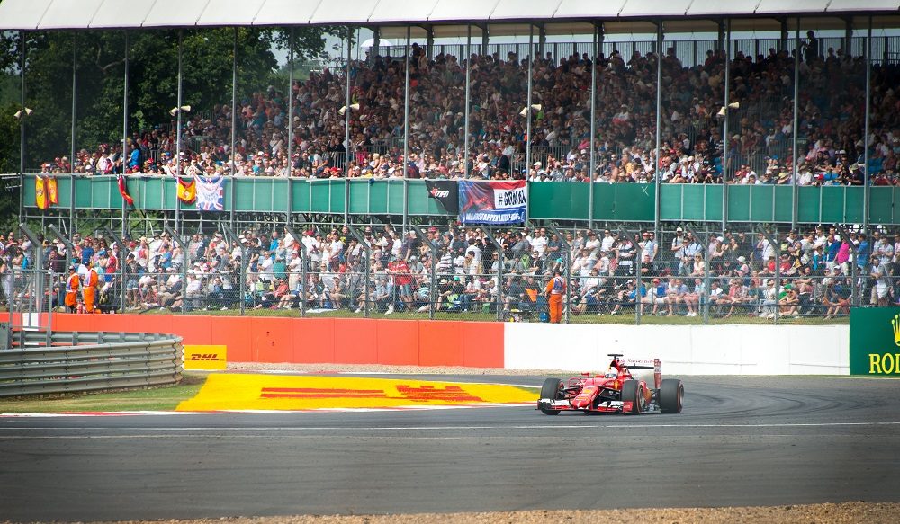 Vettel driving for Ferrari in 2015