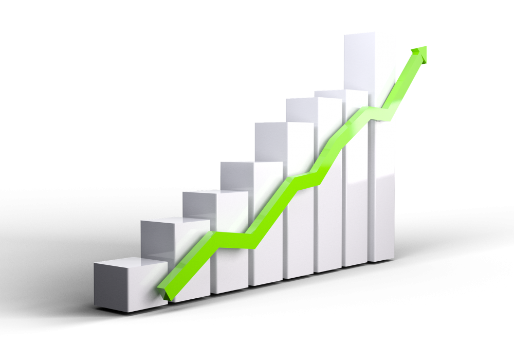 growth sales stats increase