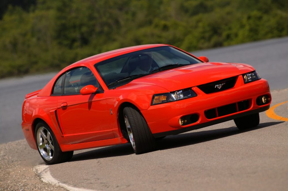 2004 Ford SVT Mustang Cobra in Competition Orange