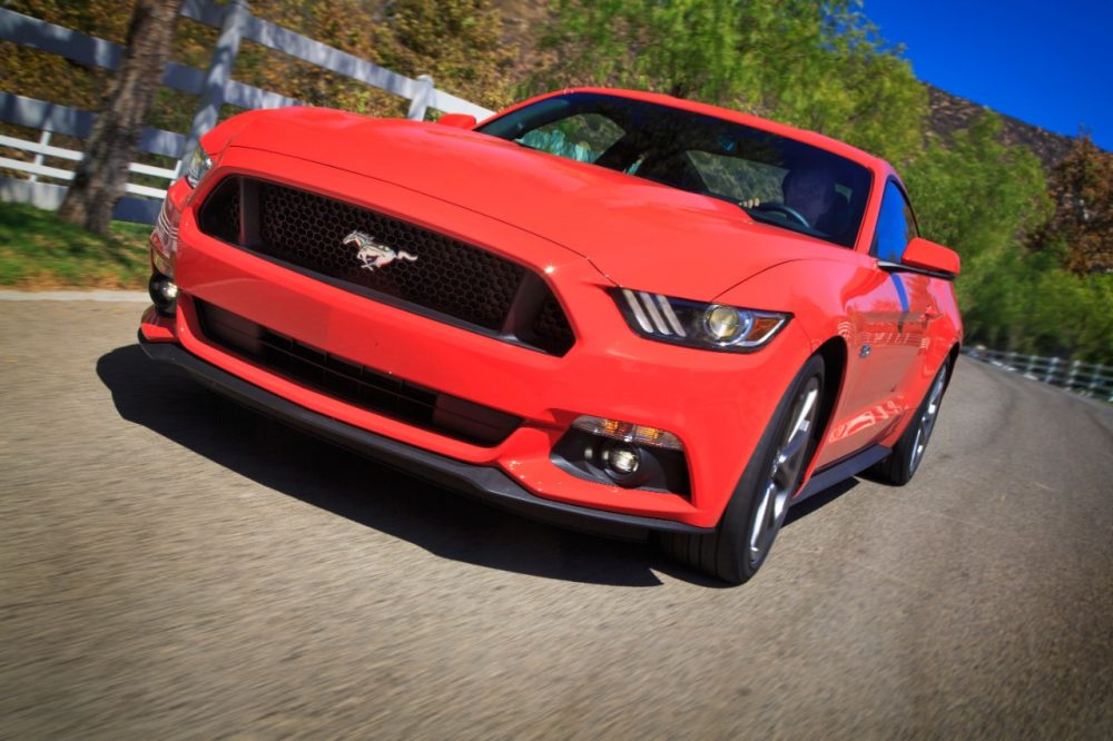 2015 Ford Mustang in Competition Orange