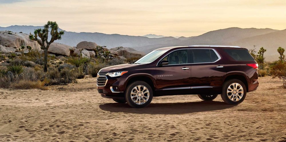 chevy traverse increased vehicle sales