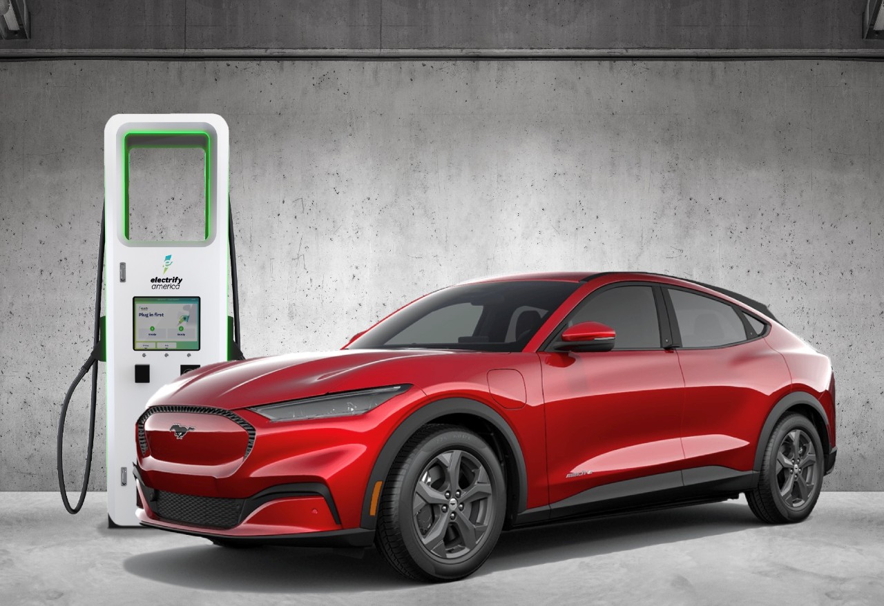 Mustang Mach E Customers Get Free Electrify America Fast Charging The 