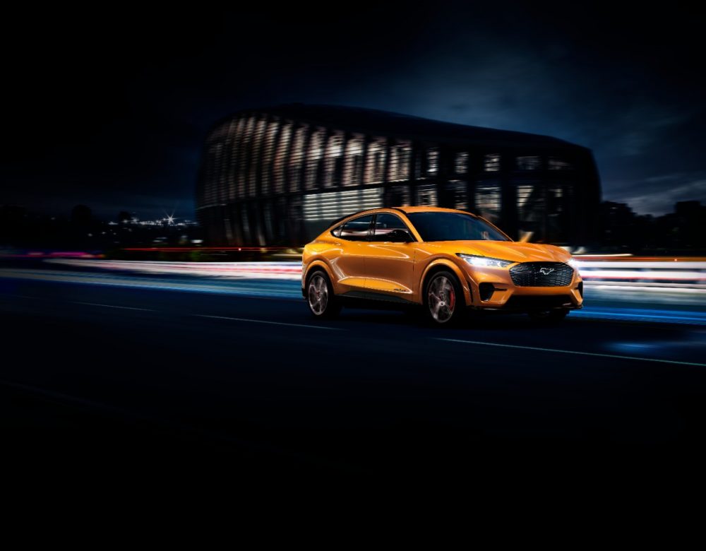 2021 Ford Mustang Mach-E GT Cyber Orange 