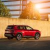 2021 Nissan Rogue in front of a fence