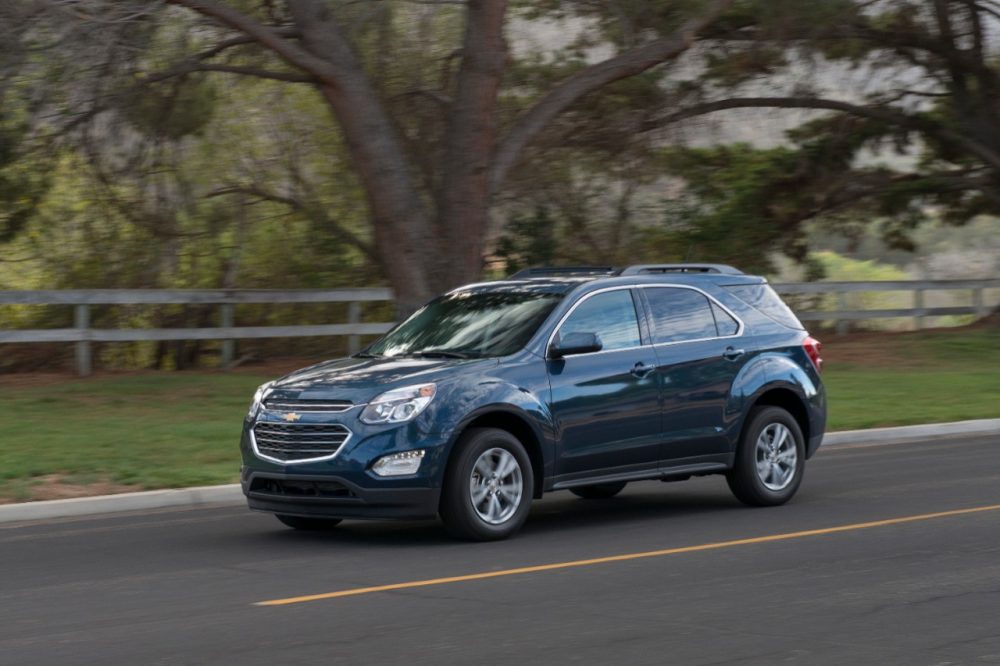 The 2016 Chevrolet Equinox is a Best Used Car Under $20,000