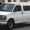 A Chevrolet Express Van