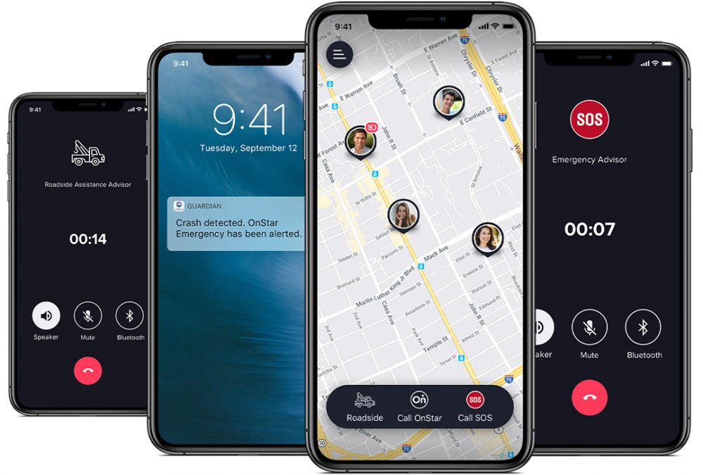 The OnStar Guardian app