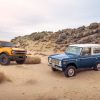 2021 Ford Bronco with vintage Ford Bronco