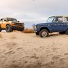 2021 Ford Bronco with vintage Ford Bronco
