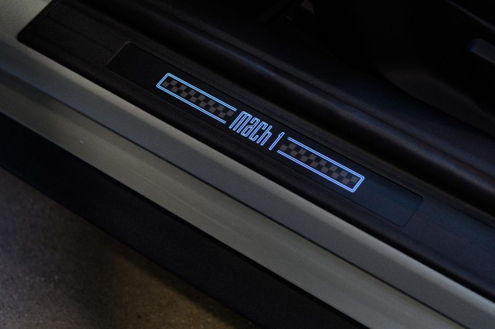 Mustang Mach 1 Logo sill plate